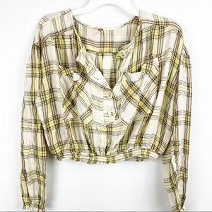 Free People || The Good Life Crop Top Medium